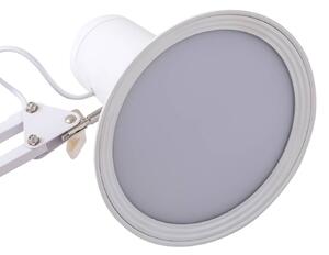 Lindby Undra Lampada con morsetto a LED, bianca, dimmerabile, regolabile