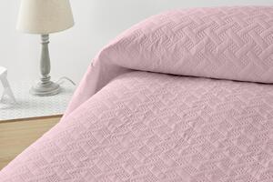 Copripiumino liscio 180 x 260 cm per letto da 90 cm - Primavere/Estate, colore rosa