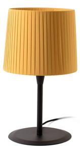 SAMBA Lampada da tavolo nera/bordata giallo