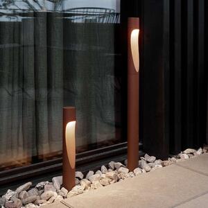 Louis Poulsen - Flindt Garden Lampada da Giardino Short LED 2700K con Base Corten Louis Poulse