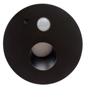 Arcchio - Neru Round LED Applique da Incasso a Parete w/Sensor Black Arcchio
