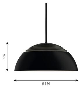 Louis Poulsen - AJ Royal 370 Lampada LED a Sospensione Nero