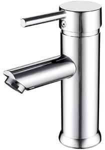 Omgoods - Miscelatore monocomando per lavabo - e cromo per bagno