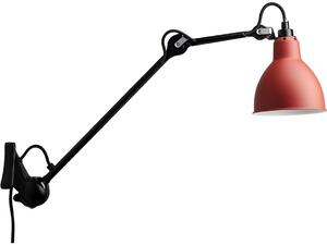 DCW - 222 Applique da Parete Rosso/Nero Lampe Gras