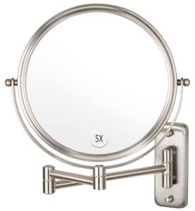 Specchio da trucco Omgoods con ingrandimento 5x e doppia faccia