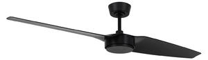 Ventilatore da soffitto Condor nero DC silenzioso Ø 137 cm - Beacon Beacon Lighting, Condor, Nero, Soggiorno, Plastica, Moderno