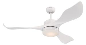 Ventilatore da soffitto LED Pierre, bianco, silenzioso, DC - Westinghouse Westinghouse, Pierre, dimmerabile, Bianco, Soggiorno, Plastica, Moderno