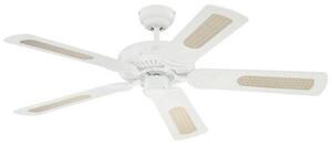Ventilatore da soffitto Monarch, bianco, silenzioso, in acciaio - Westinghouse Westinghouse, MONARCH, Bianco, Soggiorno, Plastica, Moderno