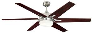 Ventilatore da soffitto Cayuga con luce, in legno, silenzioso - Westinghouse Westinghouse, Cayuga, Legno, Soggiorno, Legno