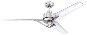Ventilatore da soffitto Julien, trasparente, con telecomando - Westinghouse Westinghouse, Julien, Trasparente, Soggiorno, Plastica, Moderno