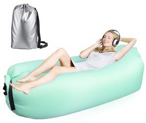 Solidchoice - Letto gonfiabile per la spiaggia - 200 x 70 cm, materassino gonfiabile per esterni