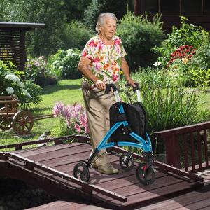 Costway Deambulatore 3 pannelli forati in metallo con fori per strumenti, Deambulatore kit organizzatore per attrezzi con 12 ganci Blu