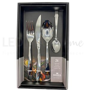 Set Posate 24 Pezzi Bavaria Ottingher In Acciaio BC2018S Silver