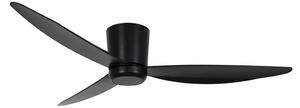 Ventilatore da soffitto Array con luce, nero, 137 cm, silenzioso, Beacon Beacon Lighting, Array, dimmerabile, Nero, Soggiorno, Plastica, Moderno