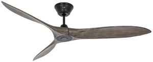 Ventilatore da soffitto Eco Airscrew 152 cm, nero, legno - CasaFan CasaFan, Eco Airscrew, Legno, Soggiorno, Legno, Moderno