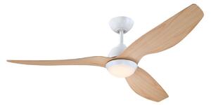 7316140 Ventilatore da soffitto LED DC silenzioso, 132 cm - Westinghouse Westinghouse, dimmerabile, Legno, Soggiorno, Plastica, Moderno