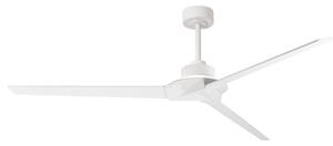 Ventilatore da soffitto LED Brisa, bianco, silenzioso a corrente continua, CCT Mantra Iluminación, Brisa, dimmerabile, Bianco, Bagno, Legno, Moderno