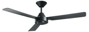 Ventilatore da soffitto Bayside Calypso nero 122 cm, silenzioso, Beacon Beacon Lighting, Bayside Calypso, Nero, Soggiorno, Plastica, Moderno