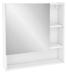 Specchio contenitore L 70 x P 16.3 x H 70 cm bianco Sensea