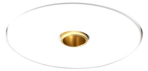 Faretto incasso sforzin rhodia t470 led gesso alluminio scomparsa - Sforzin Illuminazione