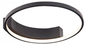 Lampada da soffitto a LED VELVET 25W 3000K 1500lm in alluminio nero, dimensioni: 8x40x40 cm, IP20, Maxlight
