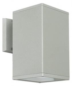 Applique da esterno 20x12 cm 1xE27 argento IP54 SU-MA 8002 AL