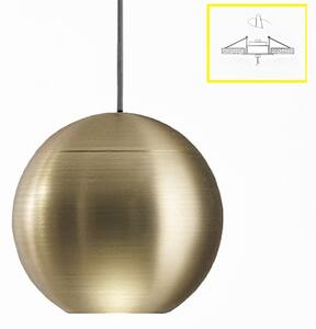 Lampada soffitto incasso led gea luce guya si oro sospensione classica - Gea Luce