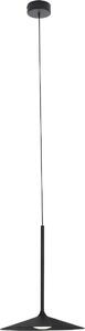 Lampada a sospensione industriale nera in stile minimalista a cupola HANA LED 6W P0456 Maxlight