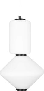 Lampada a sospensione LED AKIKO nera 16W, bianco caldo 1280 lm, metallo, dimensioni: 150x20x20 cm, IP20, Maxlight
