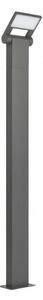 LED 10W grigio scuro IP54 SU-MA Neo 11702-1000 DG lampada da giardino a stelo 100 cm in movimento LED 10W grigio scuro