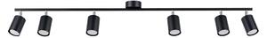Lampada a soffitto LEMMI 6L nero 6xGU10 10W acciaio 20x24x135cm Sollux Lighting