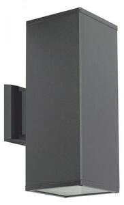 Applique da esterno 30x12 cm 2xE27 grigio scuro IP54 SU-MA 8001 DG