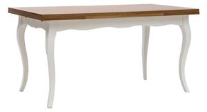 Tavolo classico allungabile legno bicolore 100x70 120x80 140x80 160x85