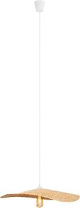 Lampada a sospensione NAP bianca 1xE27x15W vimini / rattan / paglia dimensioni: 155x60x60 cm IP20 Maxlight
