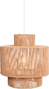Lampada a sospensione LABRIZ bianca 1xE27x15W in carta, dimensioni: 165x35x35 cm, IP20, Maxlight