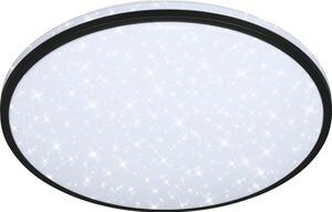 Lampada da soffitto a LED dimmerabile CCT con telecomando decorazione stellata 48 W nero Briloner