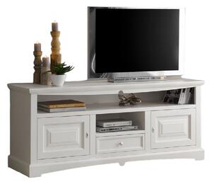 Mobile porta tv goccia classico legno bianco 170x46x69