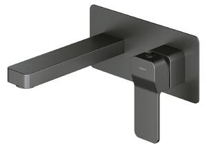 Omnires Slide rubinetto per lavabo da incasso grafite SL7715GR