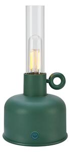 Lampada da tavolo LED verde scuro (altezza totale 22 cm) Astrid – Markslöjd