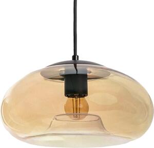 Lampada a sospensione in vetro color miele 28 cm E27 Abruzzo Coco