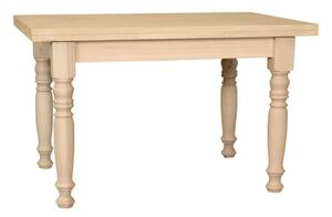 Tavolo rettangolare allungabile legno grezzo 100x70 120x80 140x80 160x85