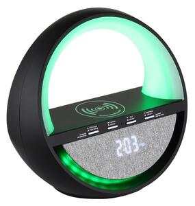 Globo 39907S - LED RGBW Dot lampada da tavolo ricaricabile con altoparlante SOUNDRA LED/3,5W/5V 1800 mAh