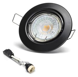 Aigostar - SET 3x faretti da incasso LED 1x GU10/4,5W/230V 3000K nero