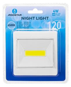 Aigostar - Lampada da notte portatile a LED/3xAAA 6500K