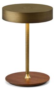 Halo Design 745784-LED Lampada ricaricabile dimmerabile ON THE MOVE LED/2,5W/4000 mAh ottone/legno