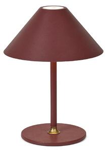 Halo Design 800834- Lampada da tavolo ricaricabile dimmerabile a LED HYGGE LED/3W/4000 mAh IP54 bordeaux