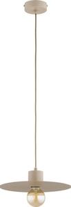 Lampadario sospeso su cavo EMELI 1xE27/15W/230V beige