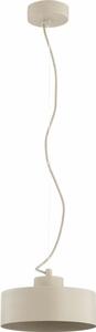 Lampada a sospensione su cavo SELIA 1xE27/15W/230V beige