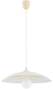 Lampadario a cavo SOTI 1xE27/15W/230V crema