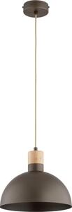 Lampada a sospensione con cavo NEOMI 1xE27/15W/230V marrone